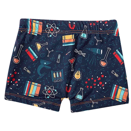 Short de Praia Sunga Cientista Kids Tip top
