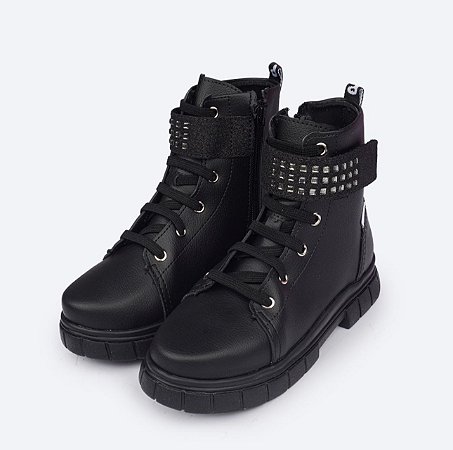 Bota Pampili Cano Médio Coturno Lucky