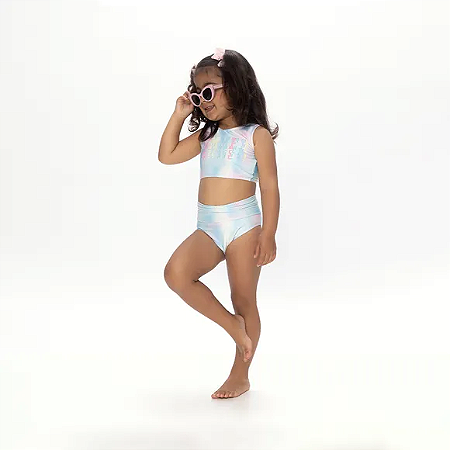 Biquini top com calcinha praia summer Proteção Uv 50 Tip Top