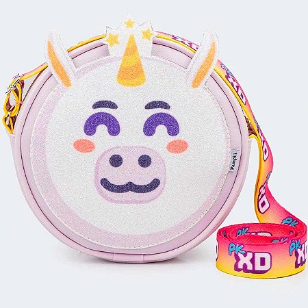 Bolsa Infantil Unicórnio Pk xd 21 Feminina Pampili