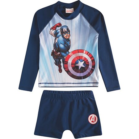conjunto proteção solar infantil