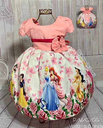vestido de festa infantil 8 anos
