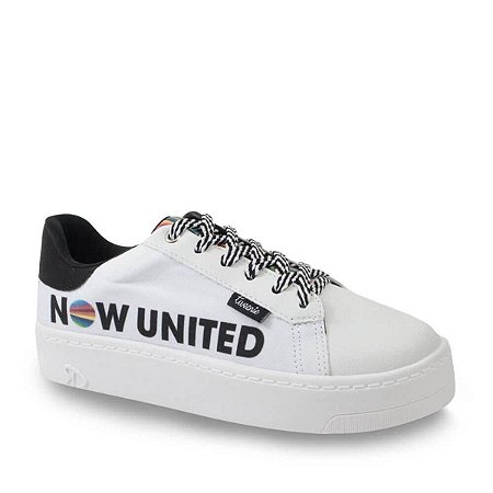 Tênis Infantil Pampili Tweenie Now United Feminina - Branco