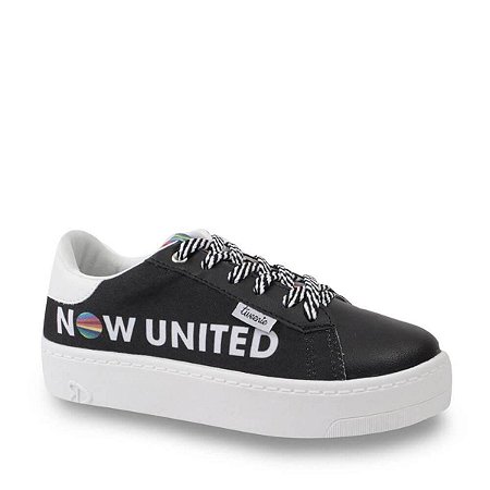 Tênis Infantil Pampili Tweenie Now United Feminina - Preto