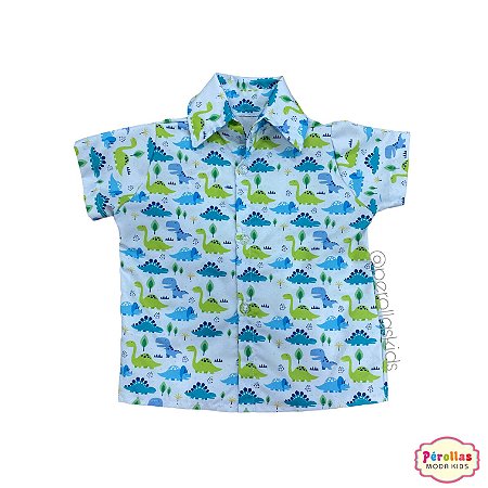 Camisa Dinossauro Infantil Temática Festa
