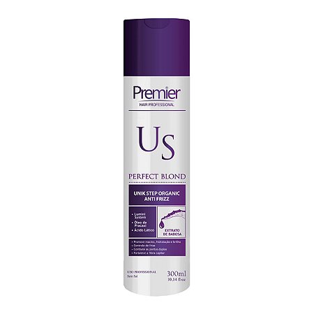 Progressiva Sem Formol Unik Step Perfect Blond Passo Único 300ml