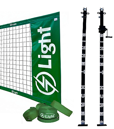Kit Profissional Premium com Poste Móvel para Beach Tennis- Personalizado