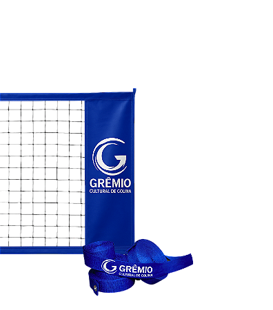 Kit de Volei  Profissional Personalizado - Rede Profissional Premium + Marcação Profissional Premium + Bolsa