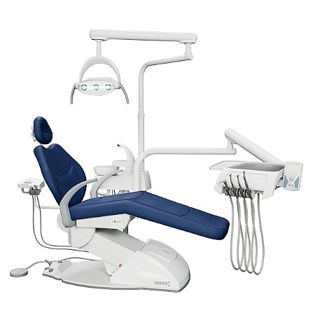 Cadeira Odontológica Saevo S302 F com Refletor 3 Leds