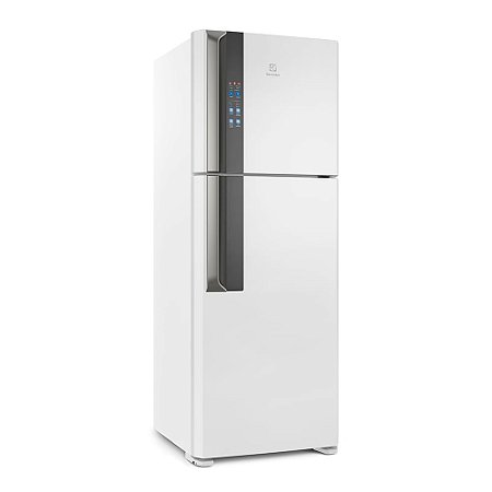 Geladeira / Refrigerador Electrolux DF56 Frost Free Duplex 474 Litros Painel Blue Touch Branca [0,1,0]
