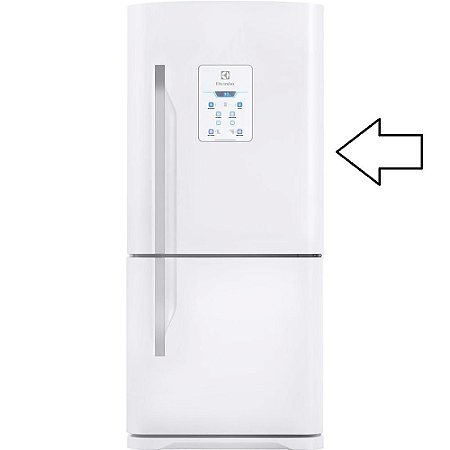 Porta do Refrigerador Branca Electrolux DB83 A96987905 70202891 Original [1,0,0]