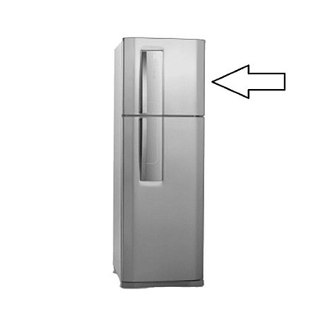 Porta do Freezer Inox Electrolux DF42X / DW42X A99339705 70201138 Original [1,0,0]