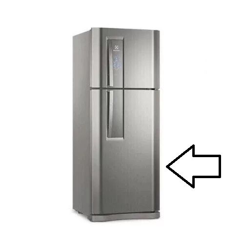 Porta do refrigerador Inox Electrolux DF53X A11380601  Original [1,0,0]