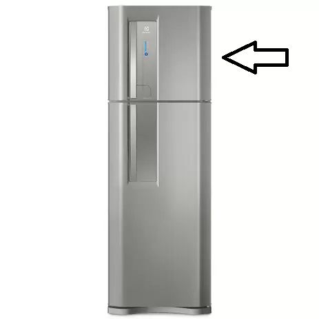 Porta do Freezer Inox Electrolux TF42S / TW42S A12978301  Original [1,0,0]
