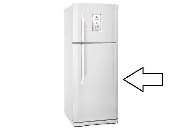 Porta do Refrigerador Branca Electrolux TF51 A04218305 A04218301 Original [1,0,0]