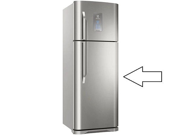 Porta do refrigerador Inox Electrolux TF52X A06636002  Original [1,0,0]