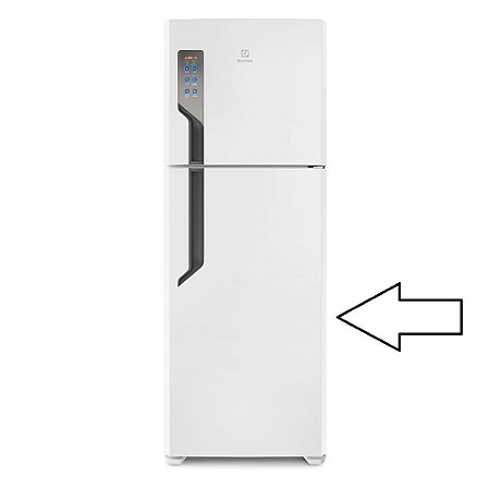 Porta do Refrigerador Branca Electrolux TF56 A12154205 A12154201 Original [1,0,0]