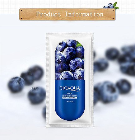 Mascara Facial Antioxidante de Blueberry - BIOAQUA