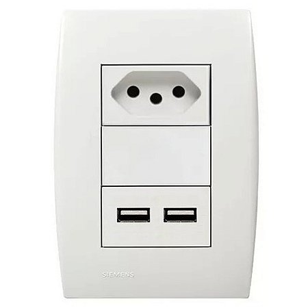 TOMADA USB PAREDE MASTER 07 BIVOLT