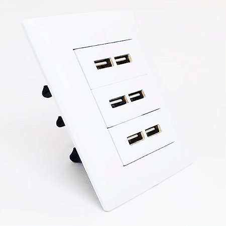 TOMADA USB PAREDE MASTER 66