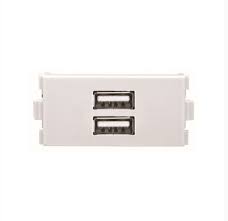 MODULO TOMADA USB DE PAREDE PIAL PLUS