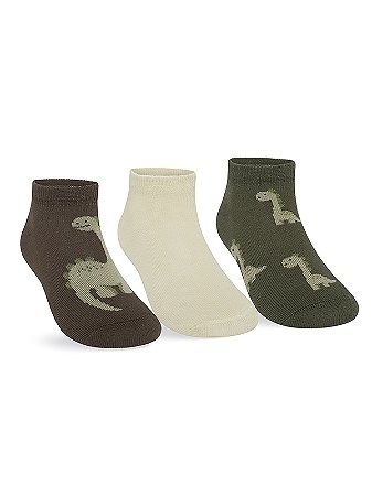 MEIA BEBE MENINOS - KIT 3 PARES