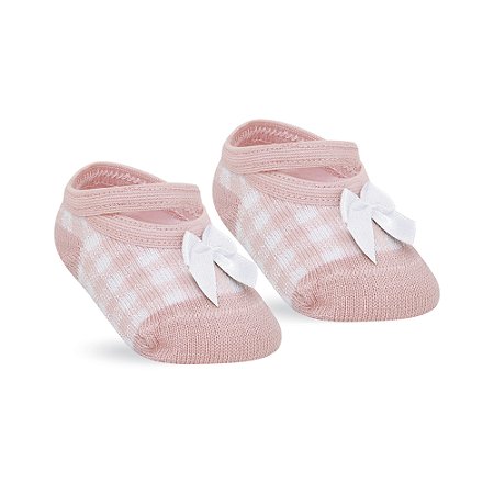 MEIA RECÉM NASCIDO - COM VIÉS E LAÇO