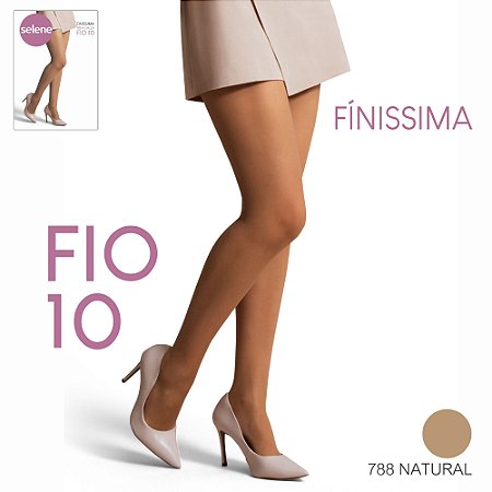 MEIA CALÇA FINSSIMA - FIO 10