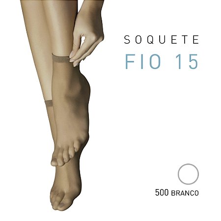 MEIA SOQUETE - FIO 15