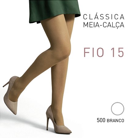 MEIA CALÇA CLÁSSICA - FIO 15