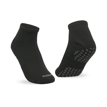 MEIA SAPATILHA COM ANTIDERRAPANTE - MASCULINA