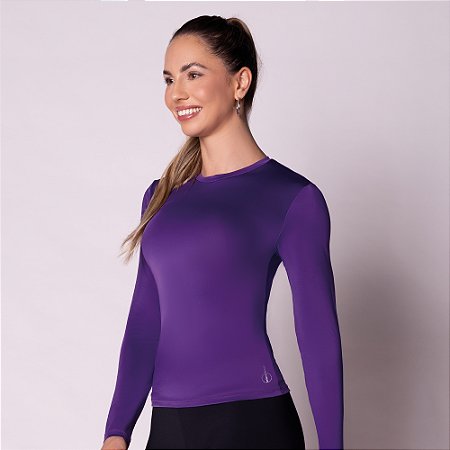 CAMISETA MANGA LONGA COM PROTECAO UV50+