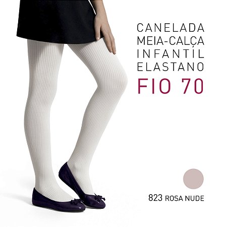 MEIA CALÇA CANELADA - INFANTIL