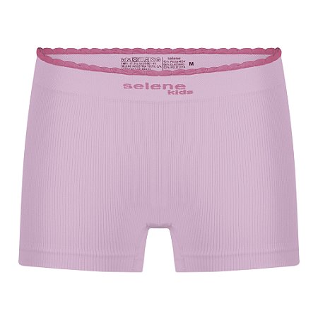 CALCINHA BOXER INFANTIL SEM COSTURA