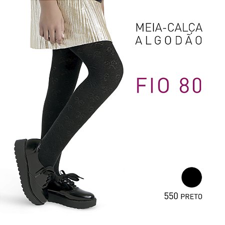 MEIA CALCA ALGODAO INFANTIL