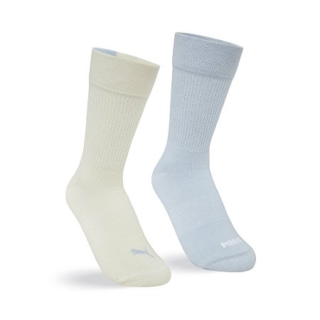 MEIA ESPORTIVA FEMININA CANO MEDIO 2 PARES - PUMA