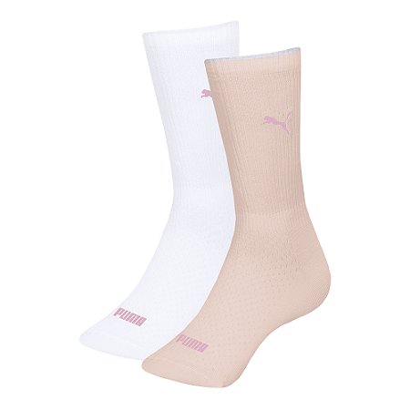 MEIA ESPORTIVA FEMININA CANO LONGO 2 PARES - PUMA
