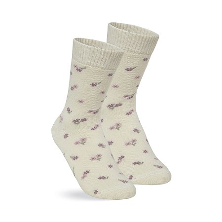 MEIA FEMININA  ATOALHADA