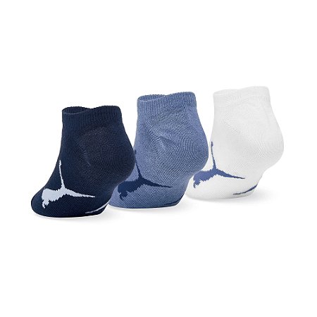 SAPATILHA INVISIVEL - KIT 3 PARES