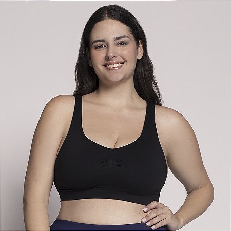 TOP NADADOR SEM COSTURA - PLUS SIZE
