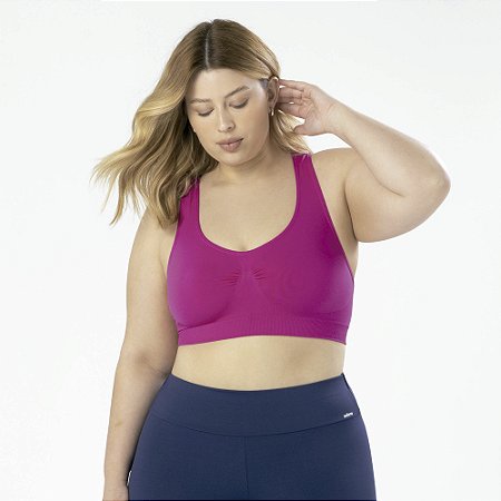 TOP NADADOR SEM COSTURA - PLUS SIZE