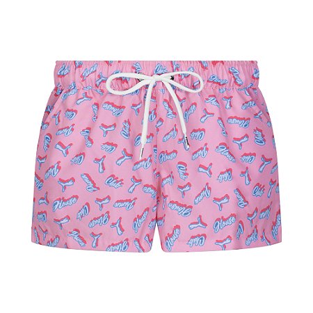 BOARD SHORTS ESTAMPADO INFANTIL (MENINA) - PUMA