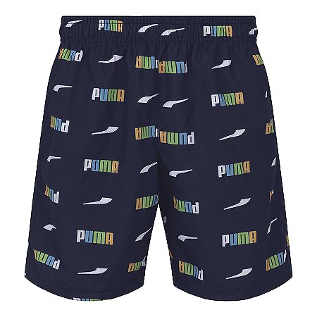 BOARD SHORTS MEDIO ESTAMPADO - KIDS PUMA