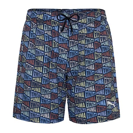 BOARD SHORTS MEDIO ESTAMPADO - KIDS PUMA