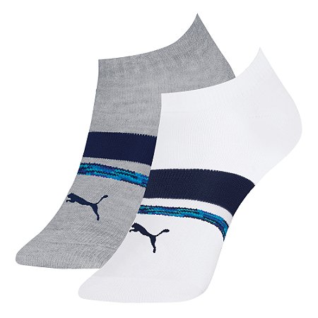 MEIA SAPATILHA INFANTIL KIT 2 PARES - PUMA