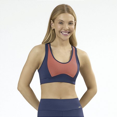 TOP COM RECORTE E BOJO - FITNESS