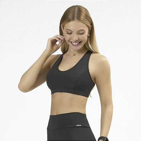 TOP COM RECORTE E BOJO REMOVÍVEL