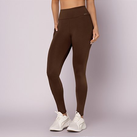 LEGGING COM RECORTE E UM BOLSO - FITNESS