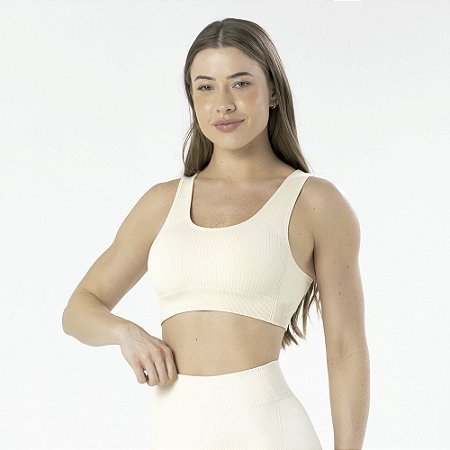 TOP CANELADO SEM COSTURA