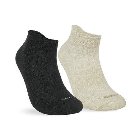 MEIA ESPORTIVA MASCULINA SAPATILHA KIT 2P